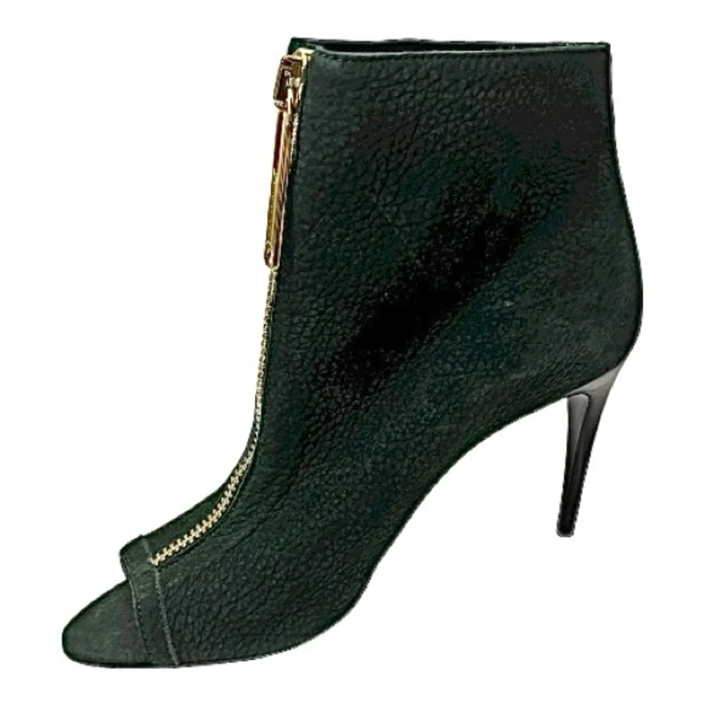 Burberry Haverstock Women’s Shoes 7.5 US / 38 EU Forest Green Nubuck Leather
